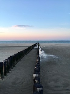 Strand mit Blick nach Vlissingen